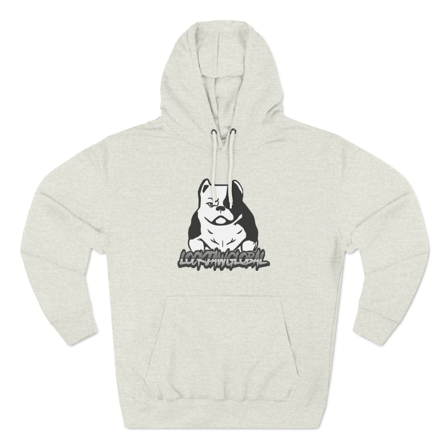 Three-Panel Fleece Hoodie