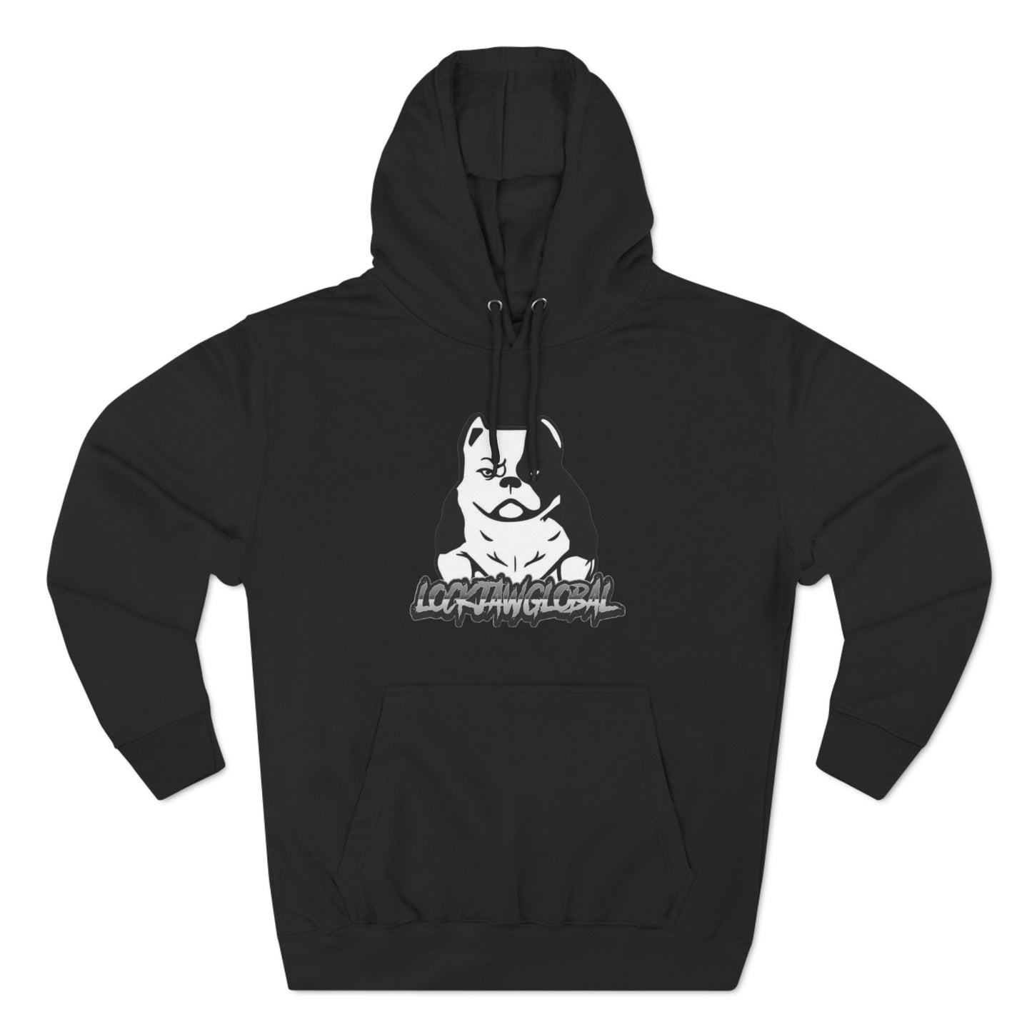 Three-Panel Fleece Hoodie