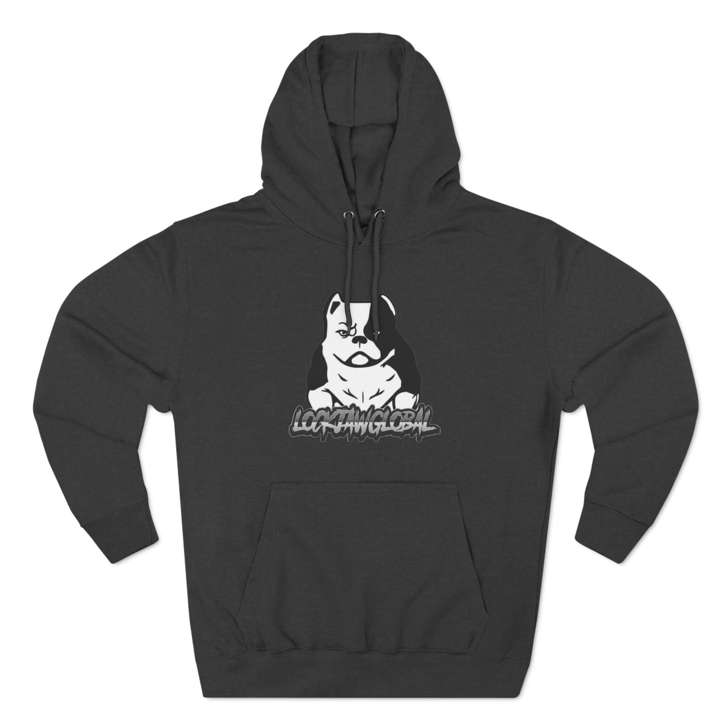 Three-Panel Fleece Hoodie