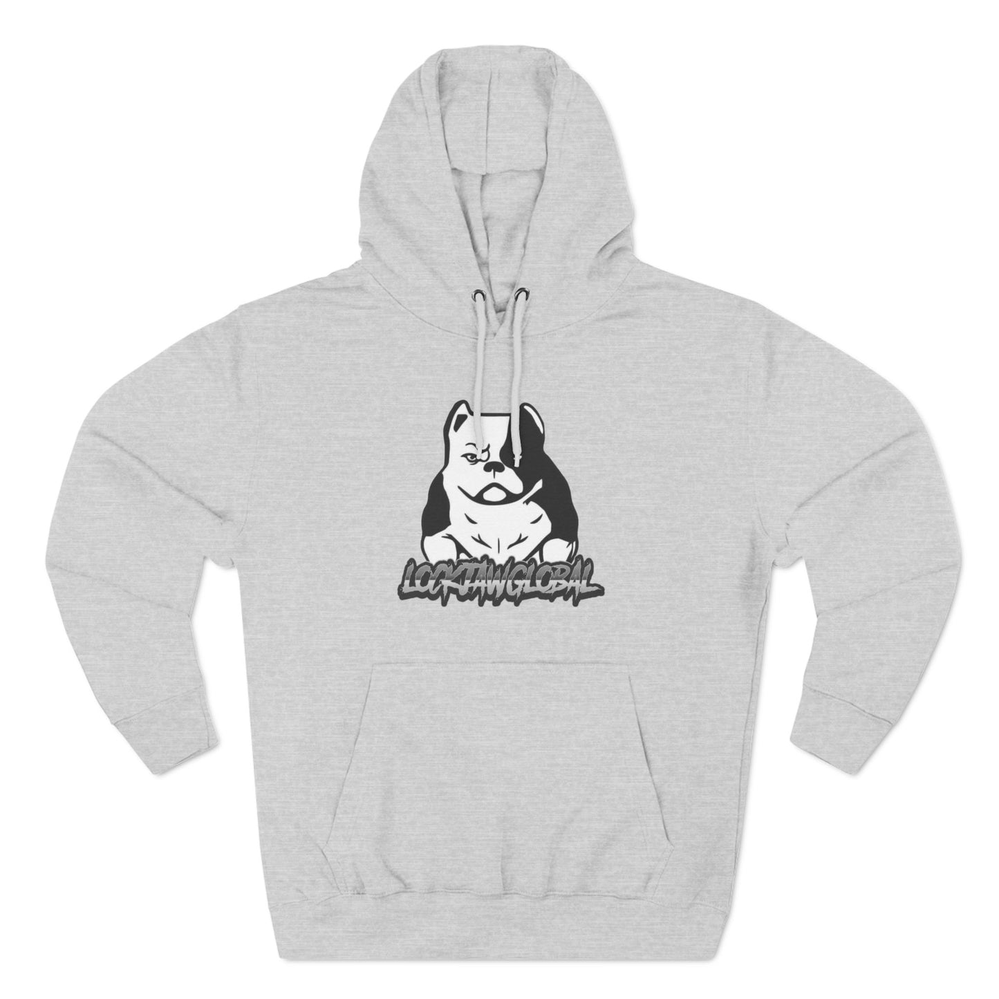 Three-Panel Fleece Hoodie