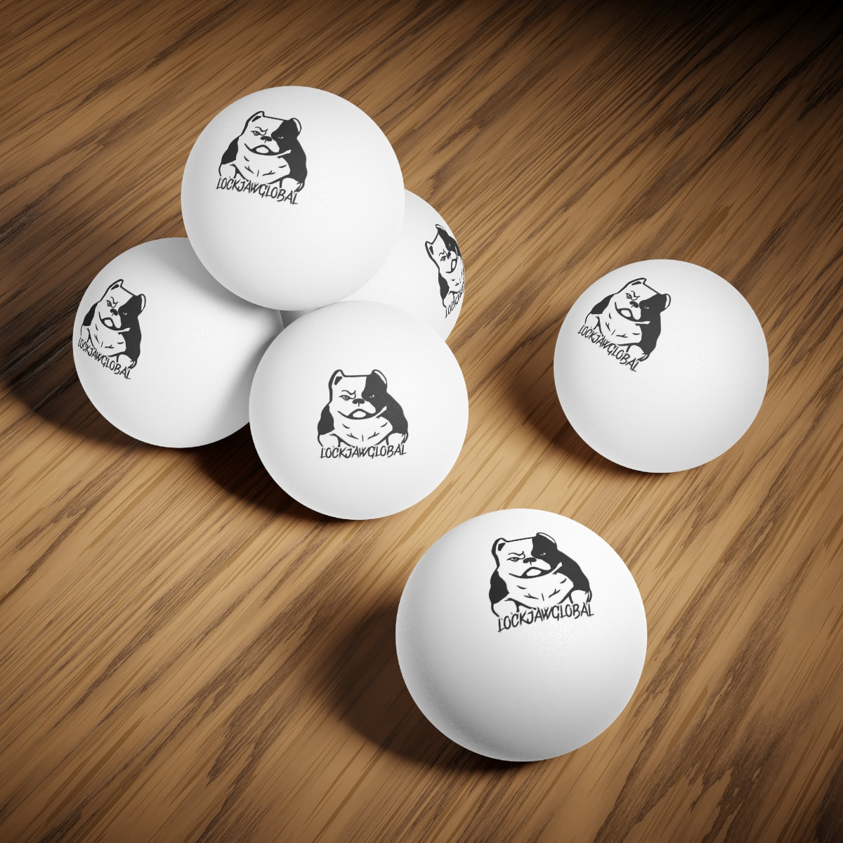 Ping Pong Balls, 6 pcs Ljg