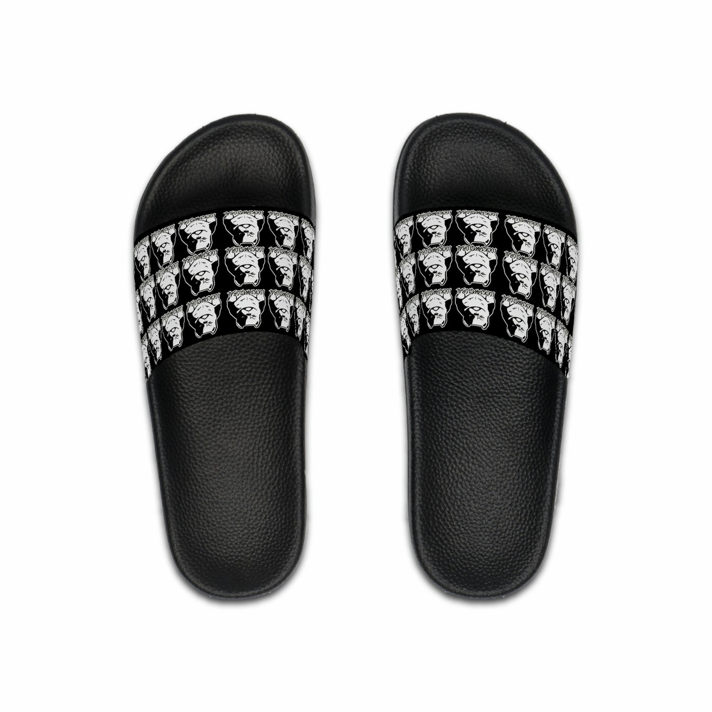 Blk/wht Chyna Men's Slide Sandals