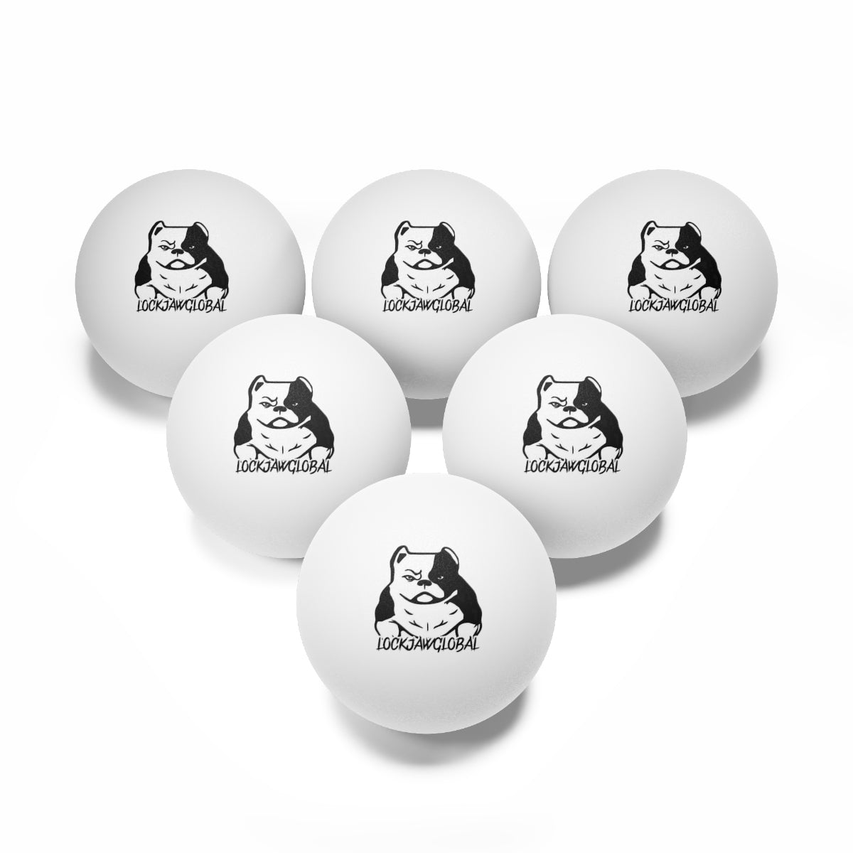 Ping Pong Balls, 6 pcs Ljg